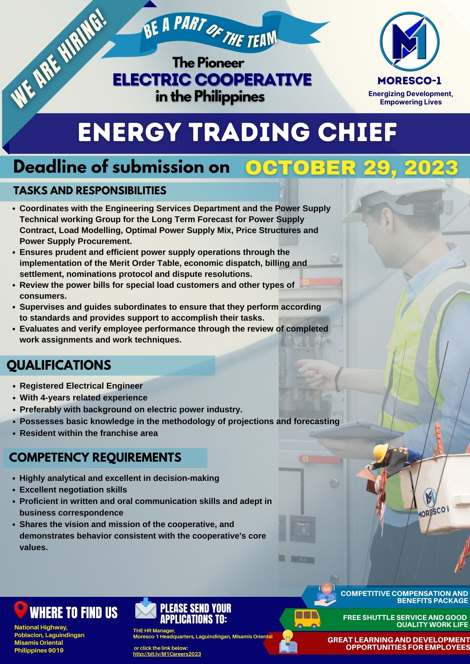 NOTICE OF HIRING – ENERGY TRADING CHIEF – MORESCO-1