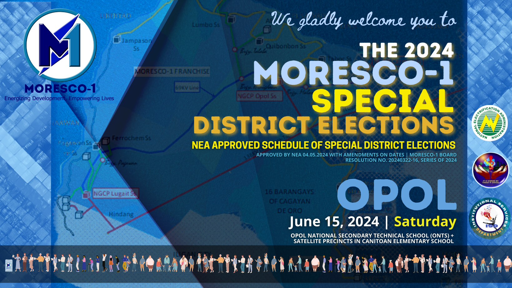 SPECIAL DISTRICT ELECTIONS FOR DISTRICT 10 (OPOL AND 4 CDO BRGYS ...